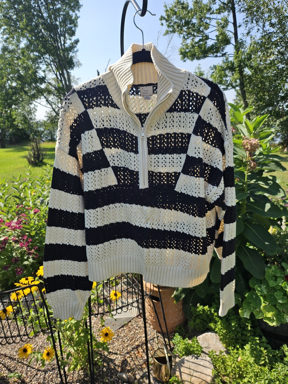LOT Women's Sweaters Cotton Blend Sizes M & L - Picture 8 of 12